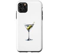 Martini Glass Green Olive Bartender Vodka Gin Cocktail Drink Case for iPhone 11 Pro Max
