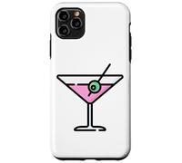 Martini Glass Green Olive Bartender Vodka Gin Cocktail Drink Case for iPhone 11 Pro Max