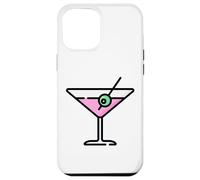 Martini Glass Green Olive Bartender Vodka Gin Cocktail Drink Case for iPhone 12 Pro Max