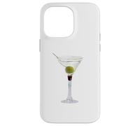 Martini Glass Green Olive Bartender Vodka Gin Cocktail Drink Case for iPhone 14 Pro Max