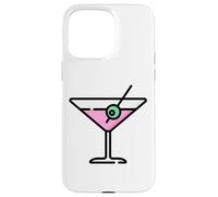 Martini Glass Green Olive Bartender Vodka Gin Cocktail Drink Case for iPhone 15 Pro Max
