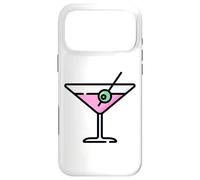 Martini Glass Green Olive Bartender Vodka Gin Cocktail Drink Case for iPhone 17 Pro Max