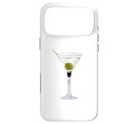 Martini Glass Green Olive Bartender Vodka Gin Cocktail Drink Case for iPhone 17 Pro Max