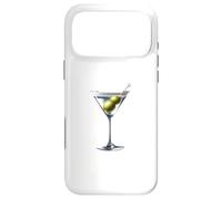 Martini Glass Green Olive Bartender Vodka Gin Cocktail Drink Case for iPhone 17 Pro Max