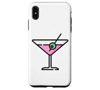 Martini Glass Green Olive Bartender Vodka Gin Cocktail Drink Case for iPhone XS Max