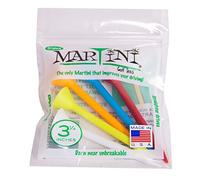 ProActive Sports Martini Golf 3-1/4" Durable Plastic Tees 5-Pack (Assorted Colors)