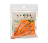 Martini Golf 3-1/4" Durable Plastic Tees 5-Pack (Orange)