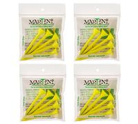 Martini Golf Tees 3 1/4" 4 Pack of Yellow - 20 Tees Total - Virtually Unbreakable
