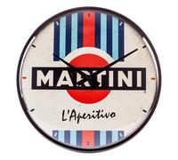 Martini-LAperitivo-Gift Idea for Cocktail Fans, Large Kitchen Clock, Vintage ...