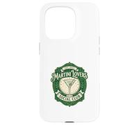 Martini Lovers Social Club Cocktail Bar Party Drink Case for iPhone 15 Pro