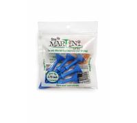 Martini Midsize Step-Up 2.75" Golf Tees for Driver, Consistent 1 3/8" Height Above Ground, Durable Polymer Resin, Large Cup Placement Ease, Straighter Longer Launch, Virtually Unbreakable (Blue)