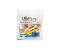 Martini Midsize Step-Up 2.75" Golf Tees for Driver, Consistent 1 3/8" Height Above Ground, Durable Polymer Resin, Large Cup Placement Ease, Straighter Longer Launch, Virtually Unbreakable (Mixed)