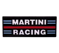 Martini Racing Motor Sports Car Automobile Race Italian Teams Driver Driving Track Symbol Title Logo Emblem Sigil Crest 1.2" Enamel Pin Badge
