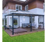 Martinique 5000 Garden Gazebo Grey