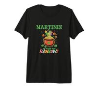 Martinis are Better Than Rainbows St Patricks Day Premium T-Shirt