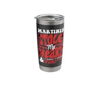 Martinis Stole My Heart & Never Gave It Back Stainless Steel Insulated Tumbler