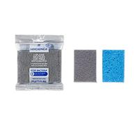 MartiniSPA HYGIENE+ 2 Multipurpose SPONGES with ANTIGRAPHIC Fiber, Blue, Media