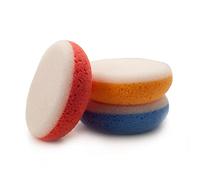 martini SPA Body Sponge, Polyurethane, Pink/Orange/Blue, 1 unità (Confezione da 3)
