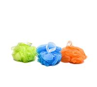 MartiniSPA Massage Color Soft Peeling Mesh Sponge - Assorted Colours - Orange, Pink, Blue, Green