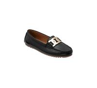 'Martino' Leather Loafers Lotus Black 6