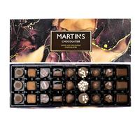 Martin's Chocolatier Dark & Delicious Signature Collection | English Hand made 27 Luxury Chocolates Gift Box | Selection of Fine Chocolates Including Belgian and Dutch Chocolates, 360g