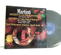 Martinu Bohuslav Czech Philharmonic Orchestra und Zdenek Kosler - Martinu* - Concerto No. 1 For Cello & Orchestra / Concerto For Violin, Piano & Orchestra