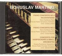 Martinu - Harpsichord Concerto, Piano Concertos 4 & 5
