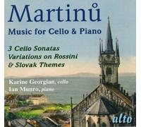 Georgian - Martinu: Works for Cello and Piano