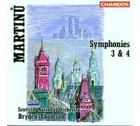 Martinu – Symphonies 3 & 4 – NAXOS