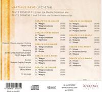Martinus Ræhs : The Flute Sonatas By Martinus Ræhs: The Promise of a Night in