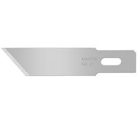 MARTOR 10 x Graphic Blade, Replacement Blades Graphic Knife, Craft Knife, Scalpel, 9.3 mm, Sharp, Single use, no. 27