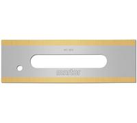 MARTOR 10 x Injector Blade no. 869 - Stainless Steel with TiN-Coated - Rounded Tips for Safety - 2-Sided Ground-Edge - Replacement Blade