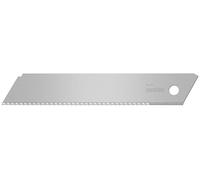 MARTOR 10 x polystyrene Blade, Replacement Blades Cutters, Safety Knife, 17.7 mm, Serrated Edge, Sharp, Single use, Steel, no. 379