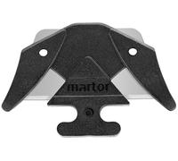 MARTOR 10 x SECUMAX Blade, Replacement Blades Cutters, Safety Knife, 25.8 mm, Sharp, 2-fold usable, no. 3550