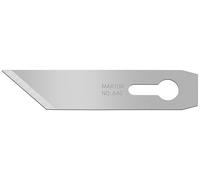 MARTOR 100 x Graphic Blade, Replacement Blades Graphic Knife, Craft Knife, Scalpel, deburrer, 9 mm, Sharp, Single use, no. 640
