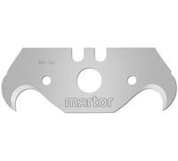 MARTOR 10x Hook Blade 19mm, 2-Cutting Edge, SECUNORM 500/MIZAR/300