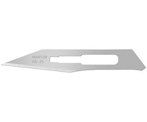 MARTOR 10x Scalpel Cutter Blade 9 mm, Single Use, GRAFIX SCALPELL Gross