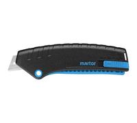 MARTOR Safety Knife with Blade retraction, SECUNORM MIZAR, Professional Utility Knife, Light, Plastic, Right- & Left-Handed, Logistics, GS Certified