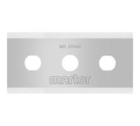 MARTOR 10 x Industrial Blades, Replacement Blades Cutters, Safety Knife, 18.5 mm, Sharp, in Dispenser, 4-fold usable, No. 92043