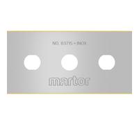 Martor 83715.31 Industrial Blade Stainless Steel 4-Way 100 Pieces.