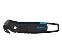 MARTOR Safety Knife, Concealed Blade, SECUMAX 350, Professional Cutter Knife, Adhesive Tape Splitter, Lightweight, Plastic, for Right and Left Hander