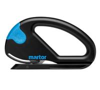MARTOR Safety Knife SECUMAX SNITTY with Concealed Industrial Blade, with Material Feed, foil Cutter, Paper Cutter, max. 2mm Cutting Depth, Ideal for Shrink foil (Loose)