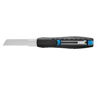 MARTOR Safety Knife with Blade retraction & Locking, SECUBASE 383, Professional Utility Knife, Long Blade, Right- & Left-Handed, Production, GS Certified