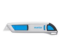 MARTOR Safety Knife with Blade retraction, SECUNORM 500, Professional Cutters, Aluminum, Right & Left Hander