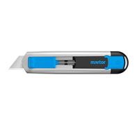 MARTOR Safety Knife with Blade retraction, SECUNORM 525, Professional Cutters, Aluminum, Right & Left Hander