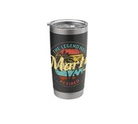 Marty Legend Has Retired Personalized Retirement Stainless Steel Insulated Tumbler