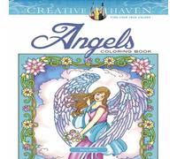Marty Noble Creative Haven Angels Coloring Book Paperback Marty Noble Multicolor