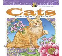 Marty Noble Creative Haven Cats Coloring Book Paperback Marty Noble Multicolor