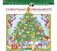 Marty Noble Creative Haven Christmas Ornaments Coloring Book Paperback Marty Noble Multicolor