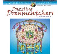 Marty Noble Creative Haven Dazzling Dreamcatchers Coloring Book Paperback Marty Noble Multicolor
